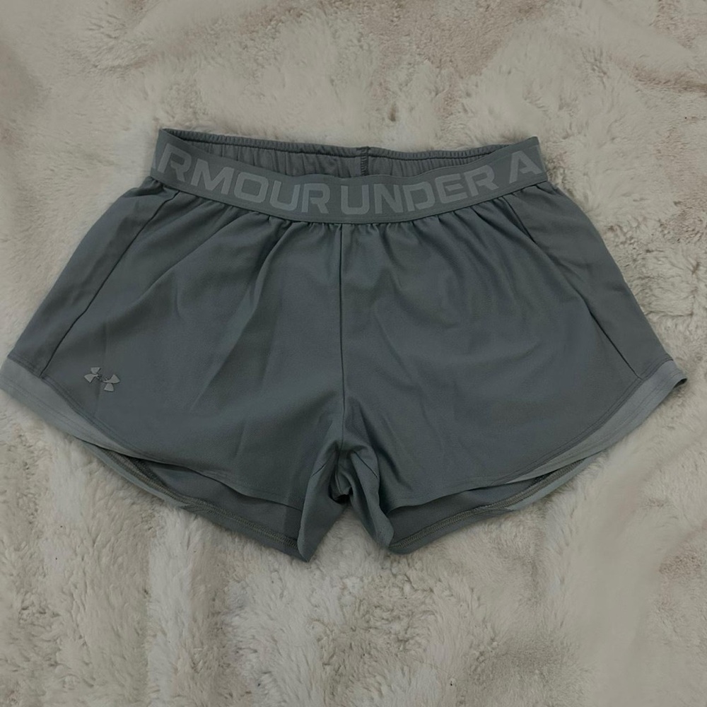 Under Armour Women's Gray Athletic Shorts